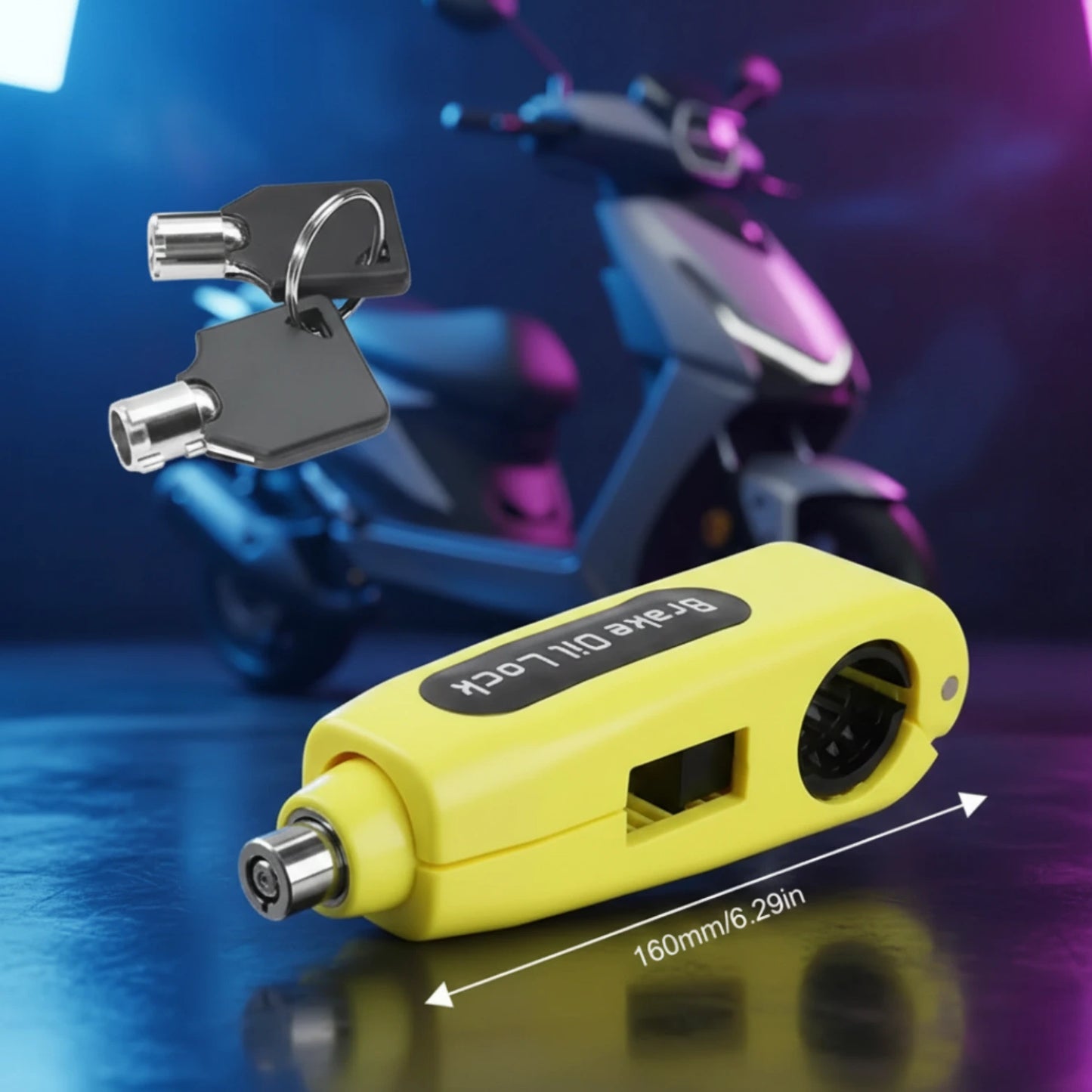 BrakeGuard Metal Grip Lock