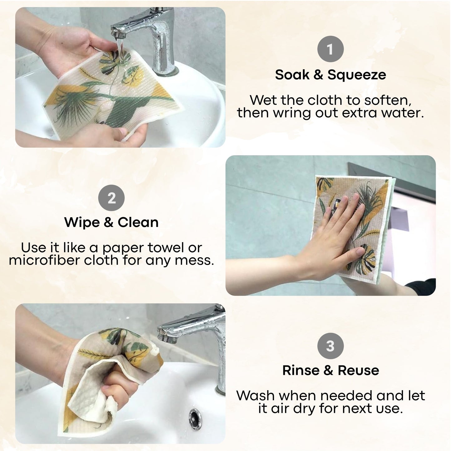 EcoWipe™ - Small Cloth. Big Impact.