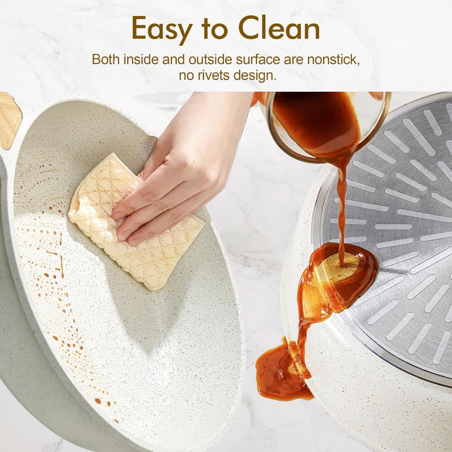 The EcoStone™ Non-Stick Sauté Pan