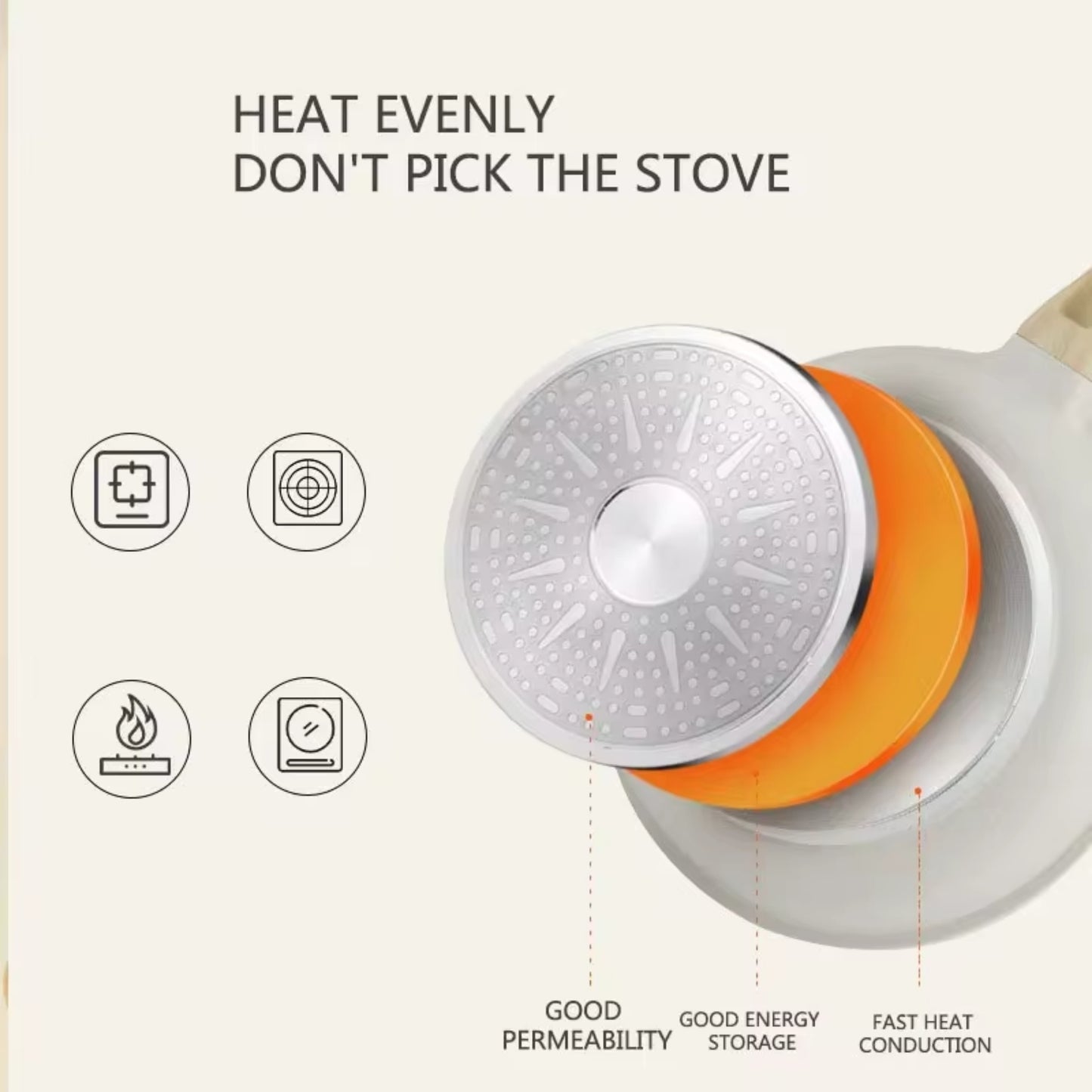 The EcoStone™ Non-Stick Sauté Pan