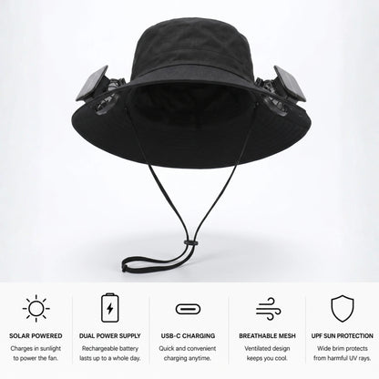 Falcons™ Solar FanHat