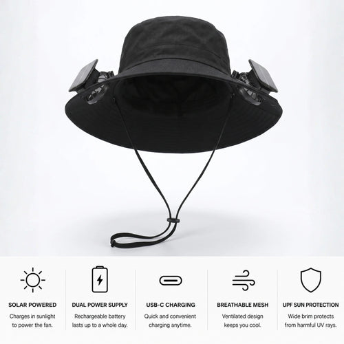 Falcons™ Solar FanHat