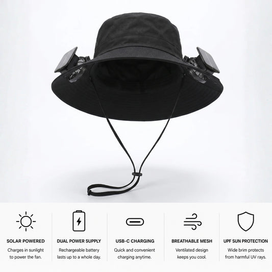 Falcons™ Solar FanHat