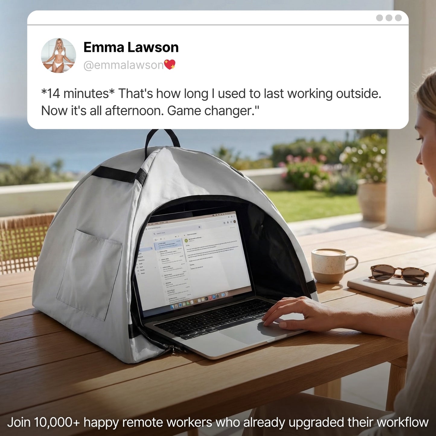 ShadeShell Work-Anywhere Cover