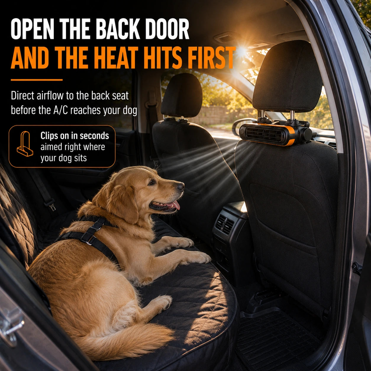 BackSeat Cooling Fan
