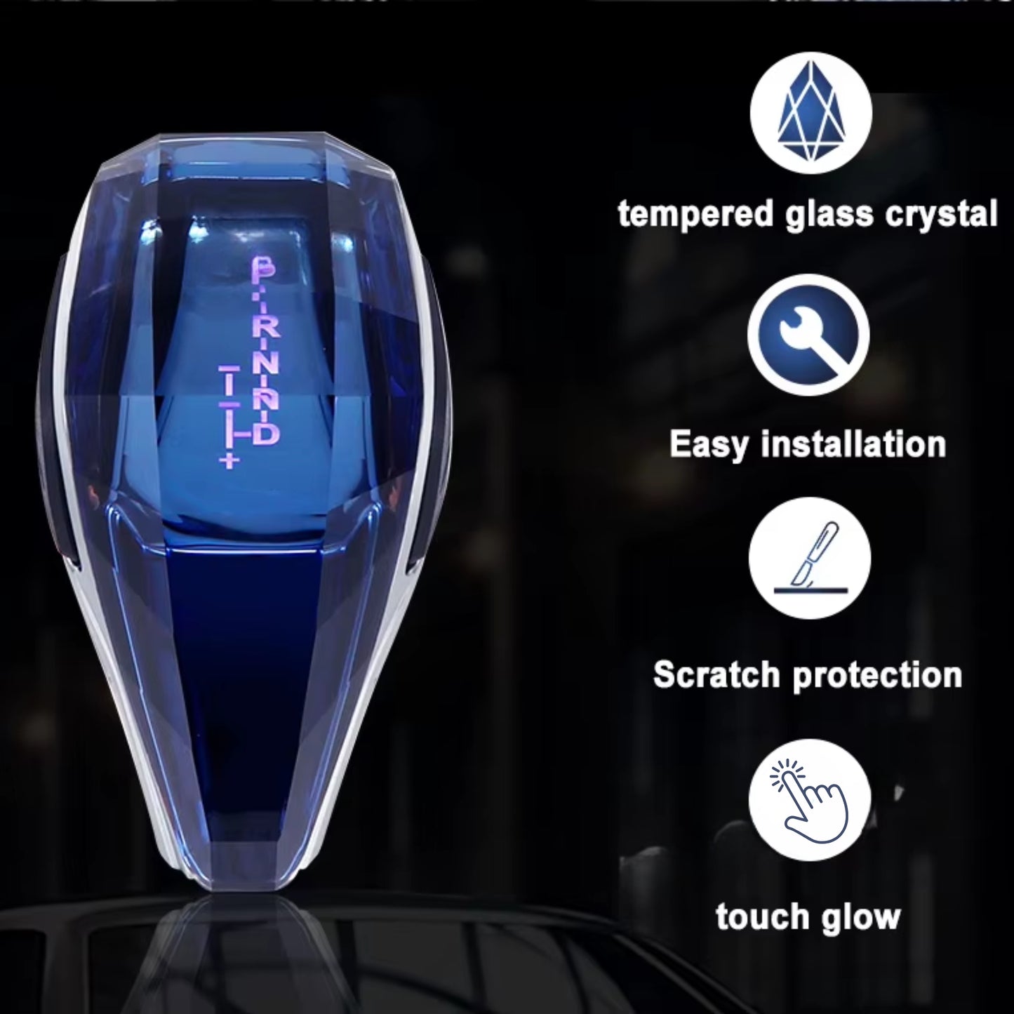CrystalShift™ RGB Shift Knob