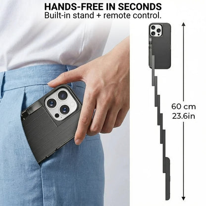 NOVA 3-in-1 Selfie Stick iPhone Case