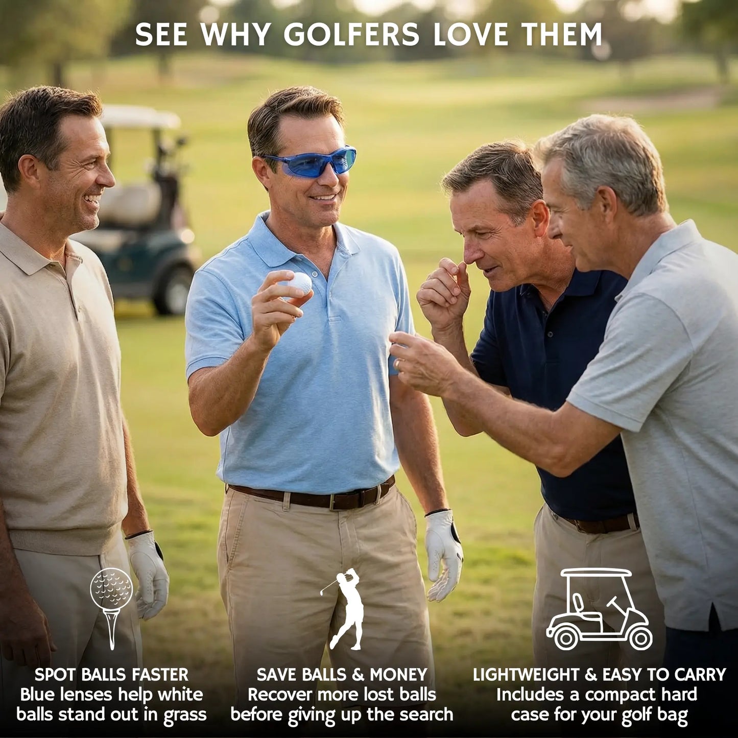 EaglePro Golf Ball Finder Glasses