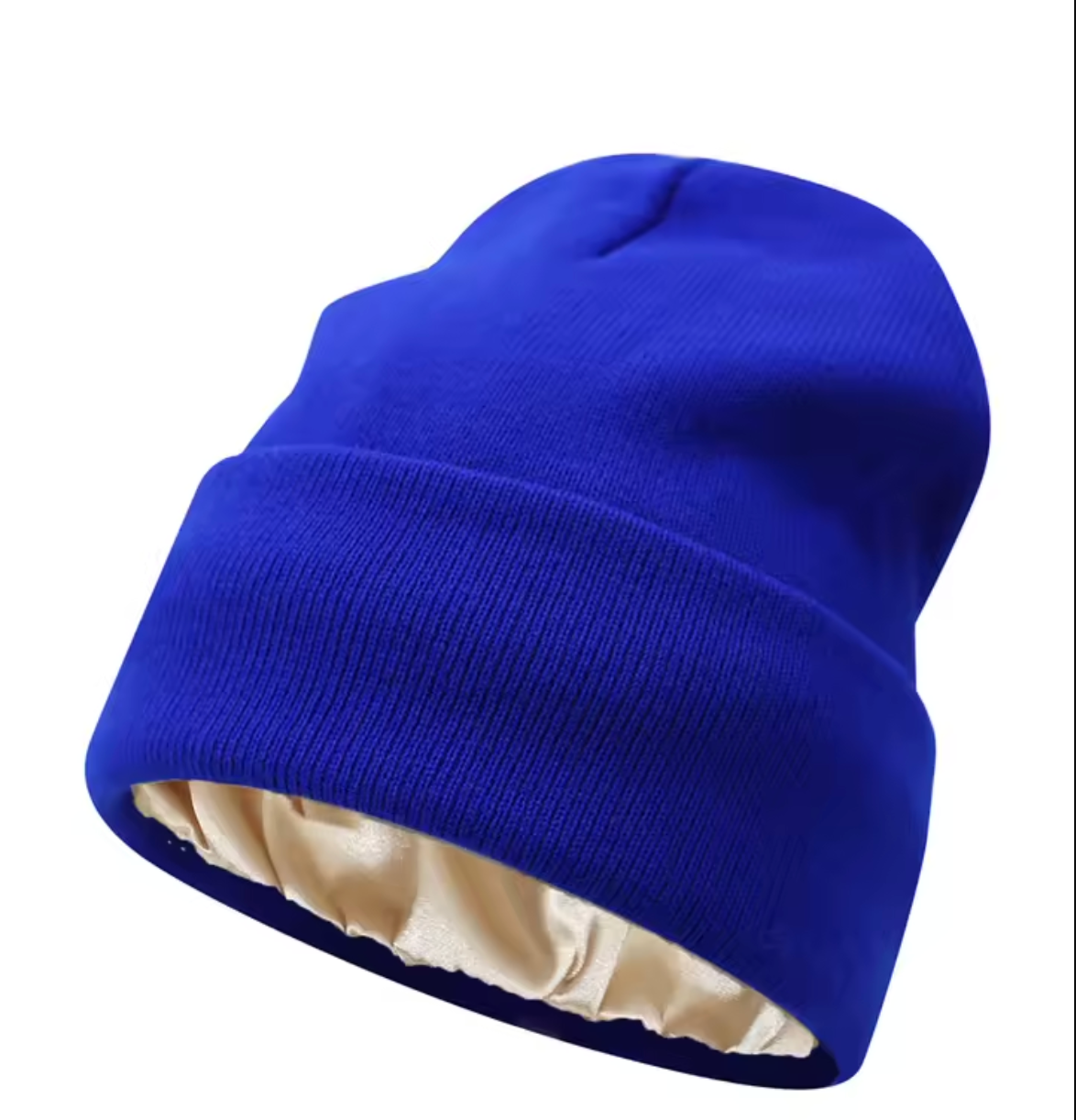 Satin-Lined Beanie
