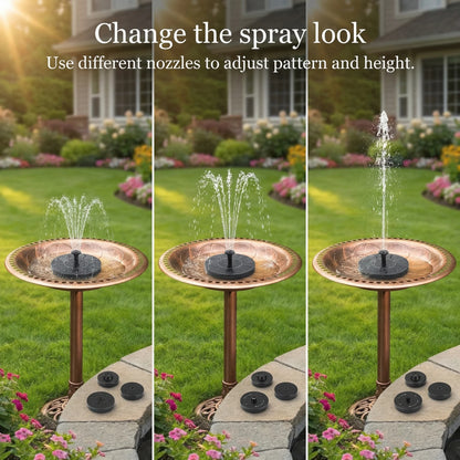 Falcons™ Solar Water Fountain