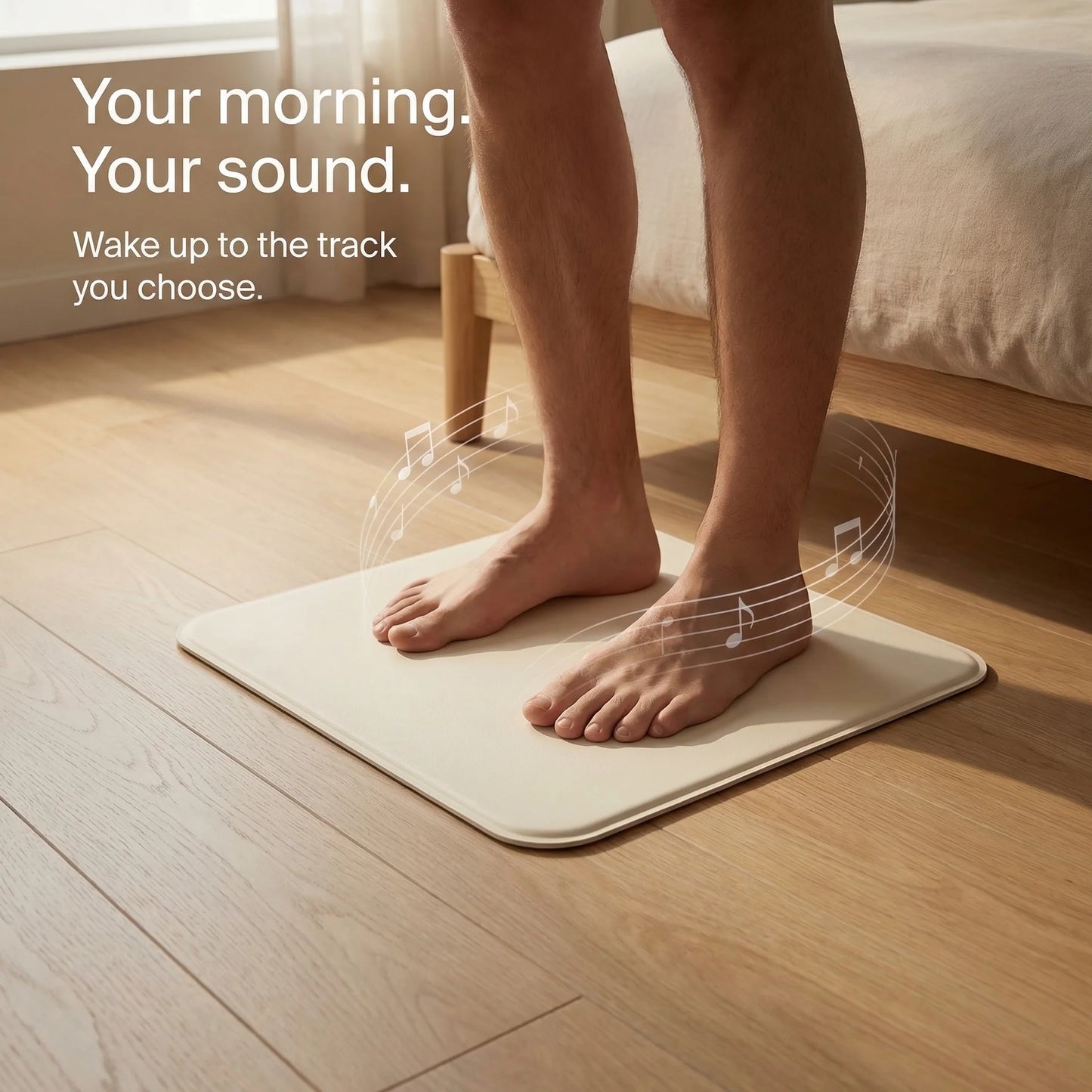 NoxMat - Pressure Sensitive Floor Alarm Clock