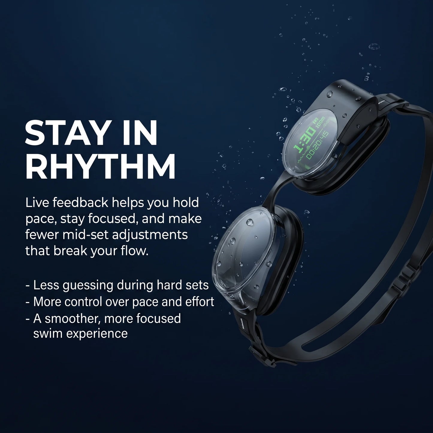 PaceSight Smart Swim Goggles