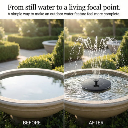 Falcons™ Solar Water Fountain