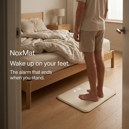 NoxMat - Pressure Sensitive Floor Alarm Clock