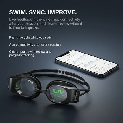 PaceSight Smart Swim Goggles
