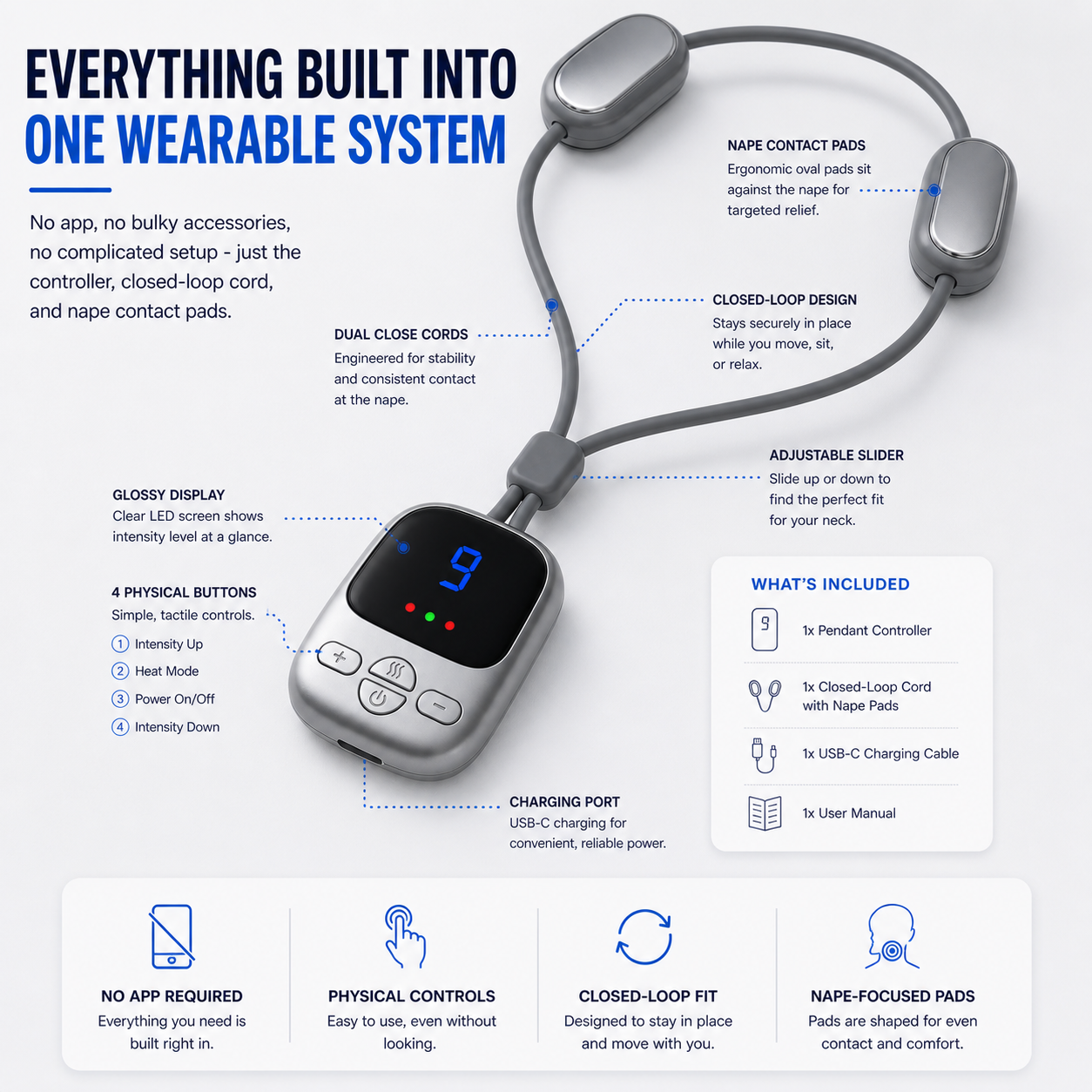 AirCurve EMS Neck Massager