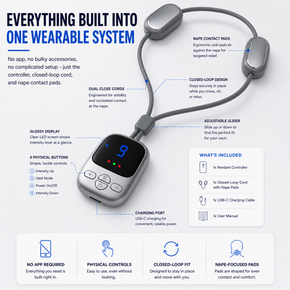AirCurve EMS Neck Massager